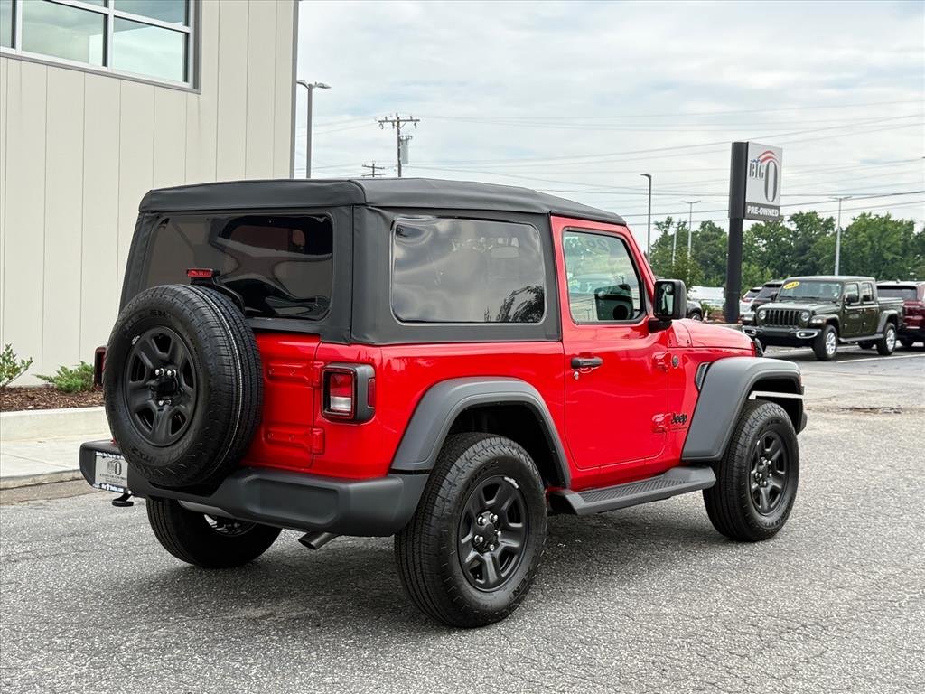 Certified Used 2026 Firecracker Red Clear Coat Jeep Sport image 3