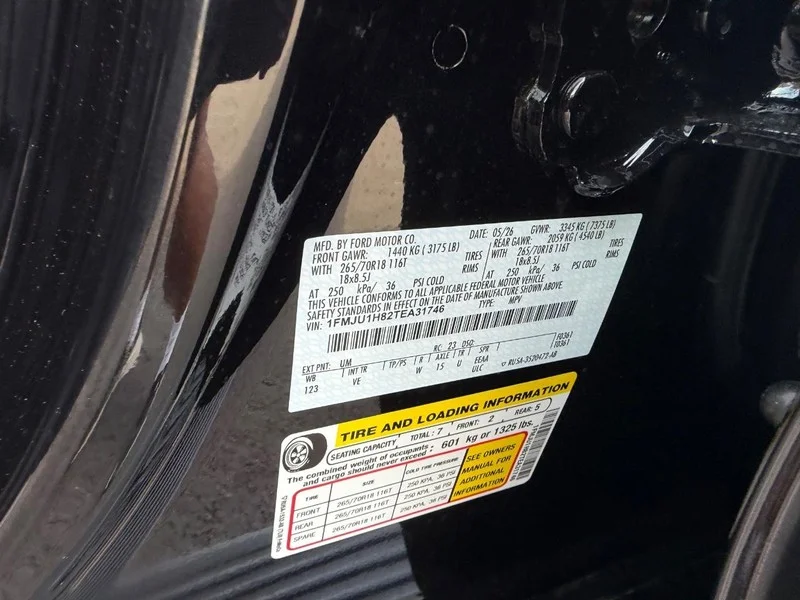 New 2026 Agate Black Metallic Ford Active image 24