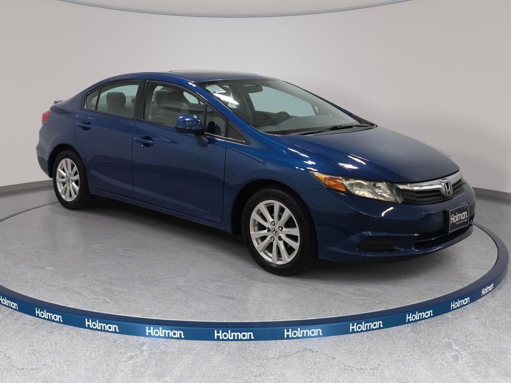 Used 2012 Blue Honda EX image 4