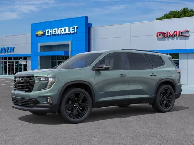 New 2027 Trailstone Green Metallic GMC Elevation image 2