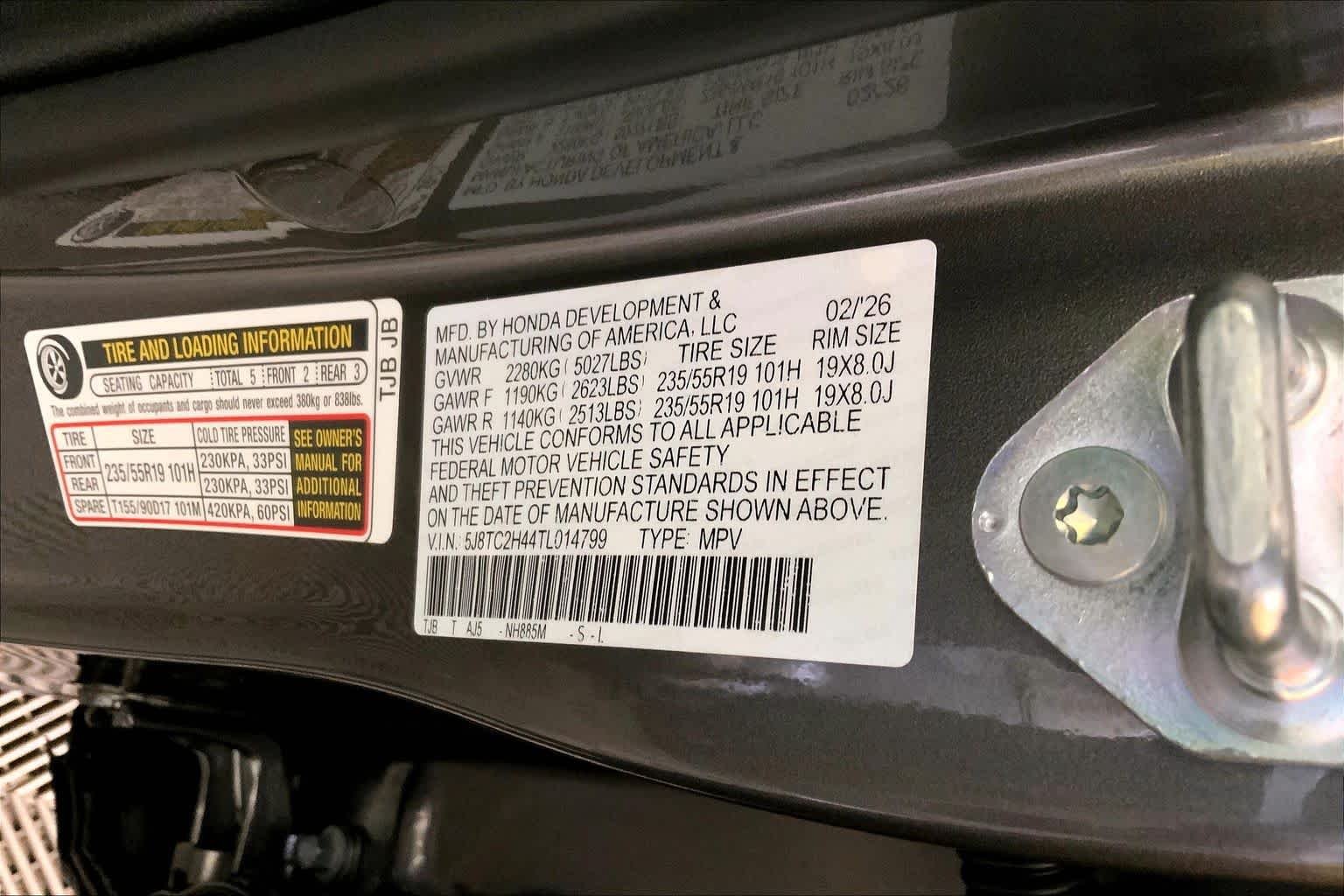 Certified Used 2026 Liquid Carbon Metallic Acura BASE image 34