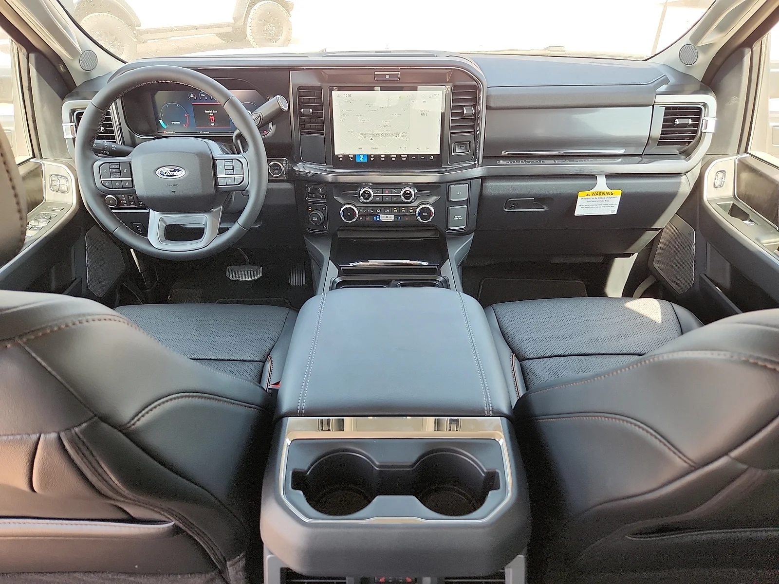 New 2026 Agate Black Metallic Ford Lariat image 13