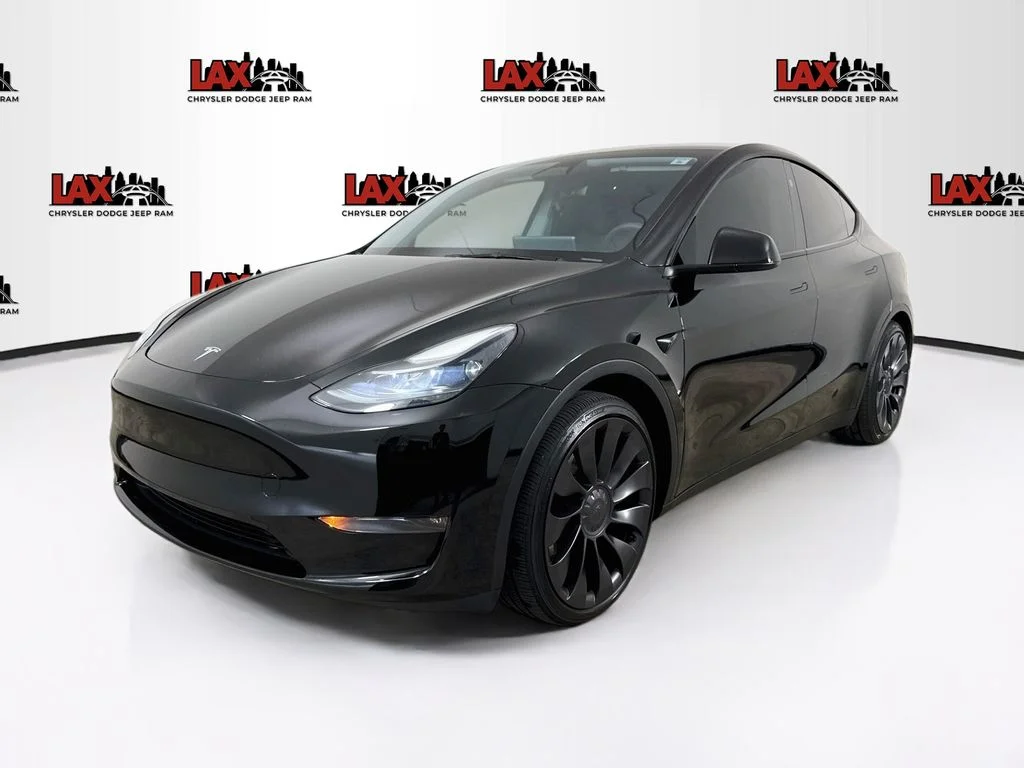 Used 2024 Black Tesla Performance image 3