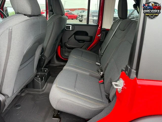 New 2026 Firecracker Red Clearcoat Jeep Sport RHD image 23