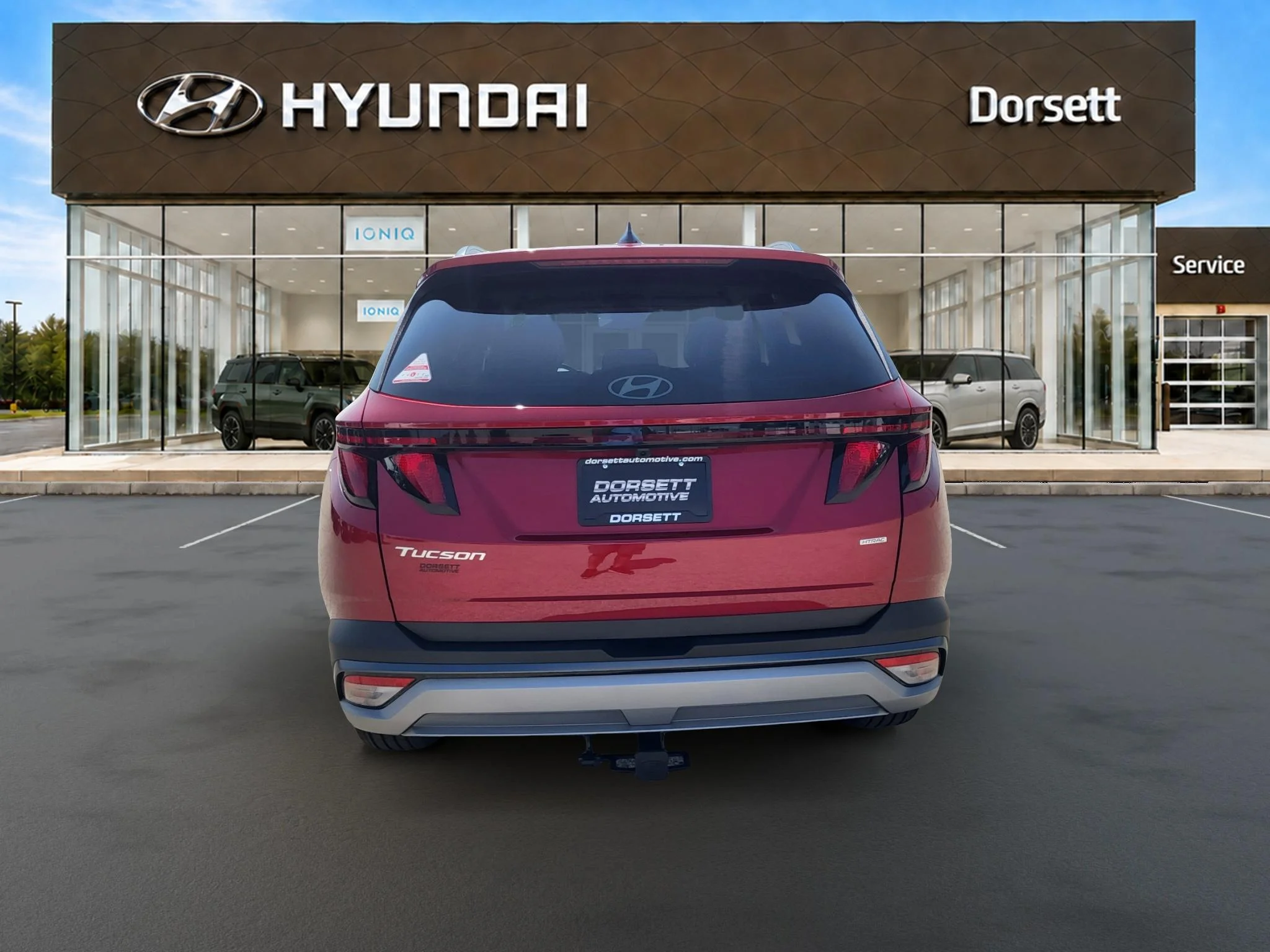 New 2026 Ultimate Red Hyundai SEL Plus image 7
