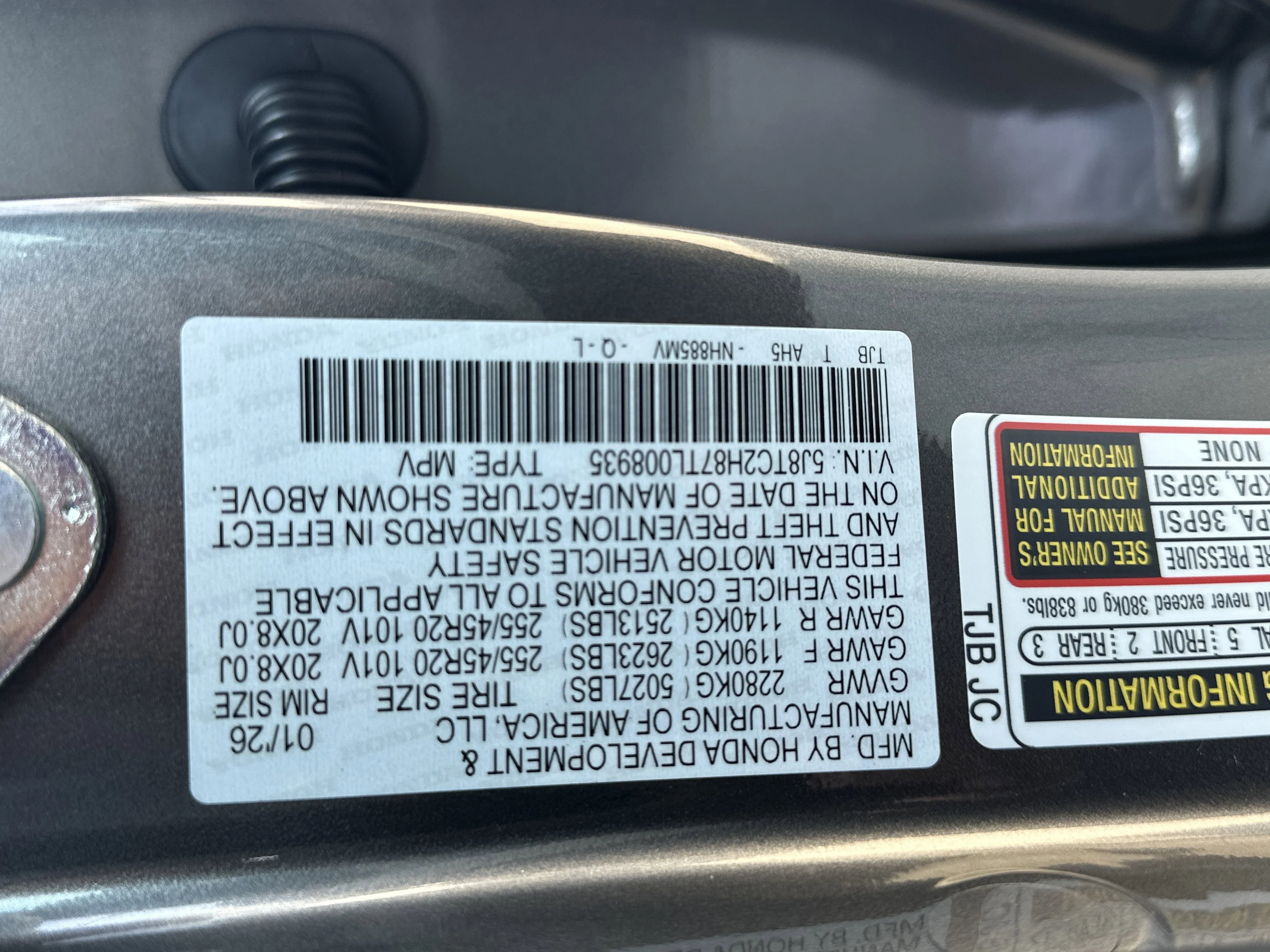 New 2026 Liquid Carbon Metallic Acura w/A-Spec Advance Package image 27
