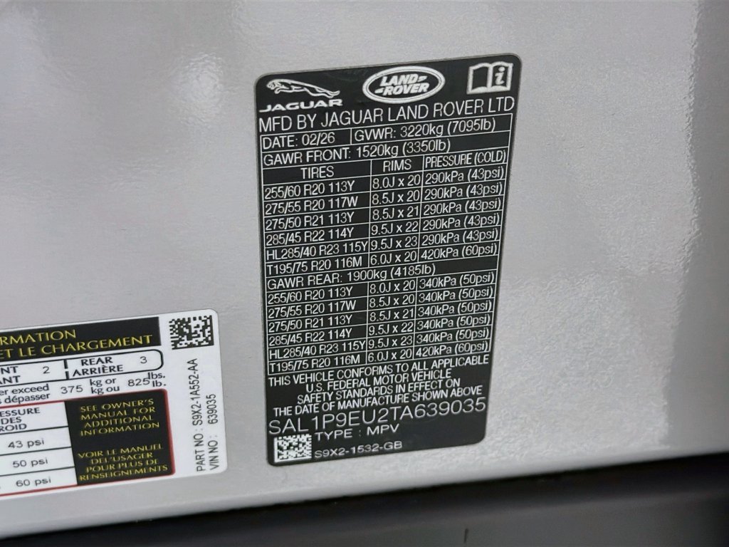 Used 2026 Gray Land Rover SE image 34