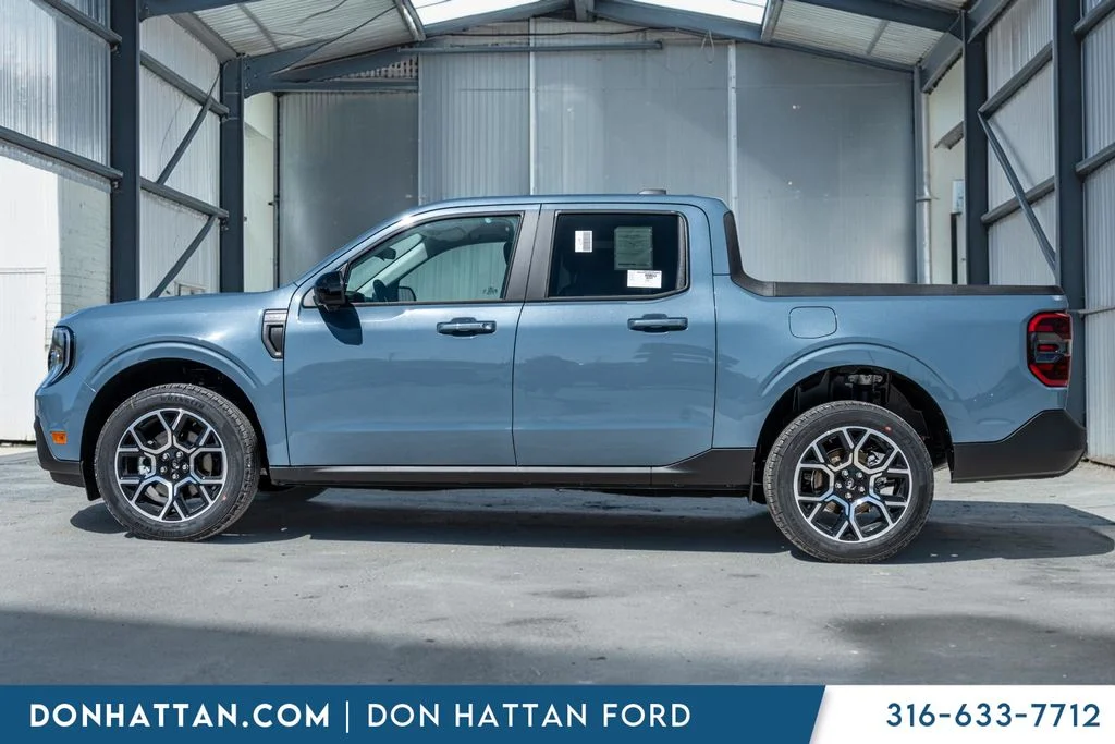New 2026 Azure Gray Metallic Tri-Coat Ford Lariat® image 2