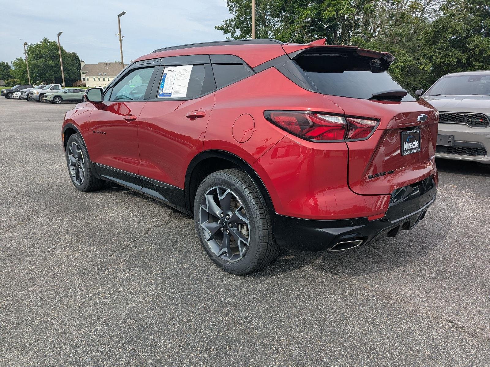 Used 2021 Cherry Red Tintcoat Chevrolet RS image 5