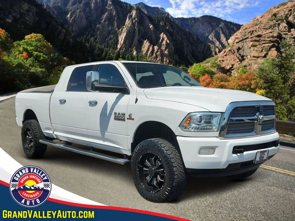 Used 2014 White Ram Laramie Longhorn image 1