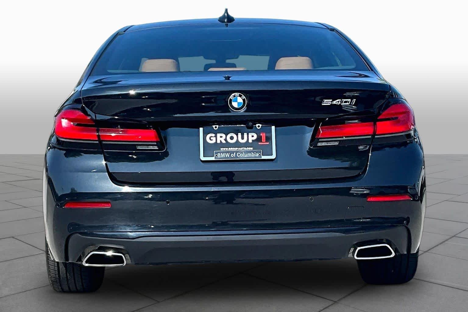 Certified Used 2023 Black Sapphire Metallic BMW 540i image 4