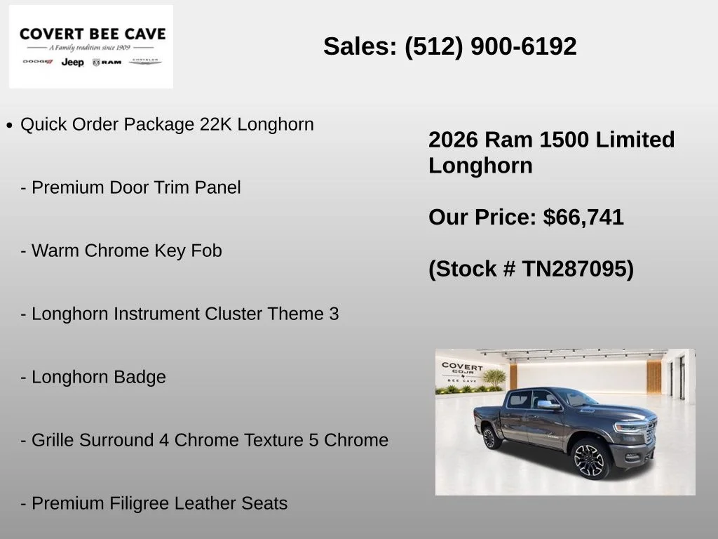 New 2026 Granite Crystal Metallic Clearcoat RAM Limited image 7