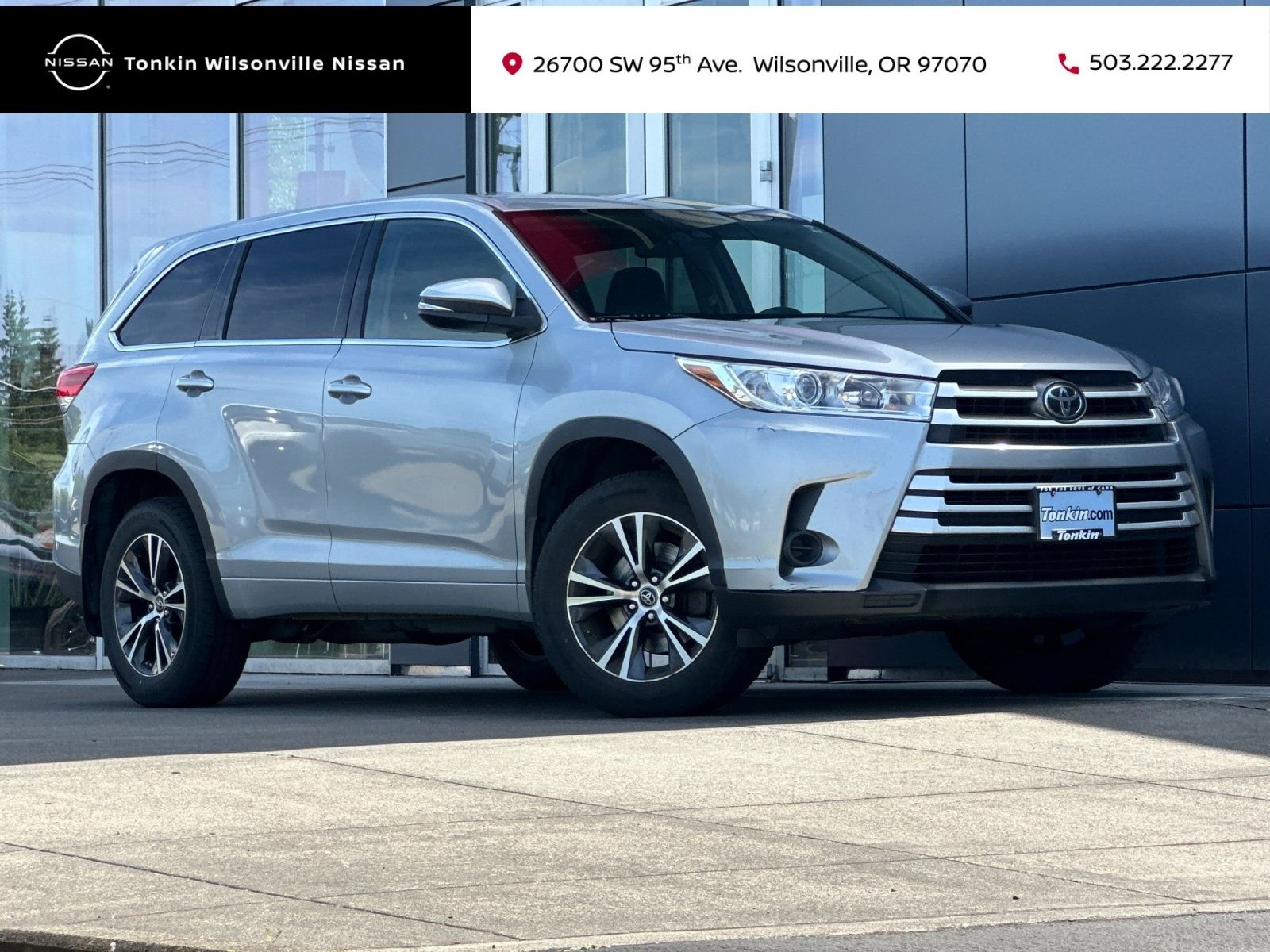 Used 2017 Celestial Silver Metallic Toyota LE image 1