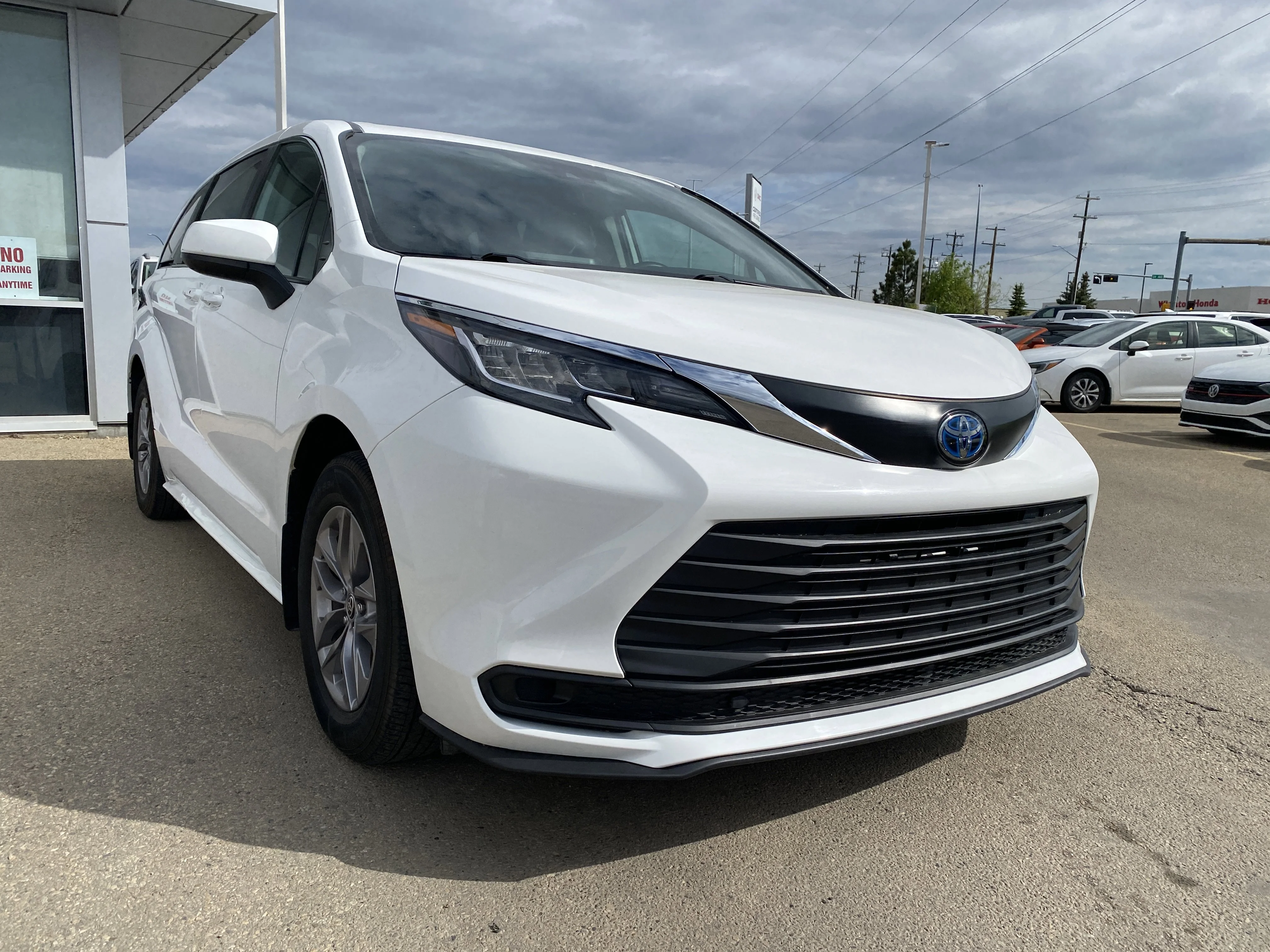 Certified Used 2022 White Toyota LE AWD image 6