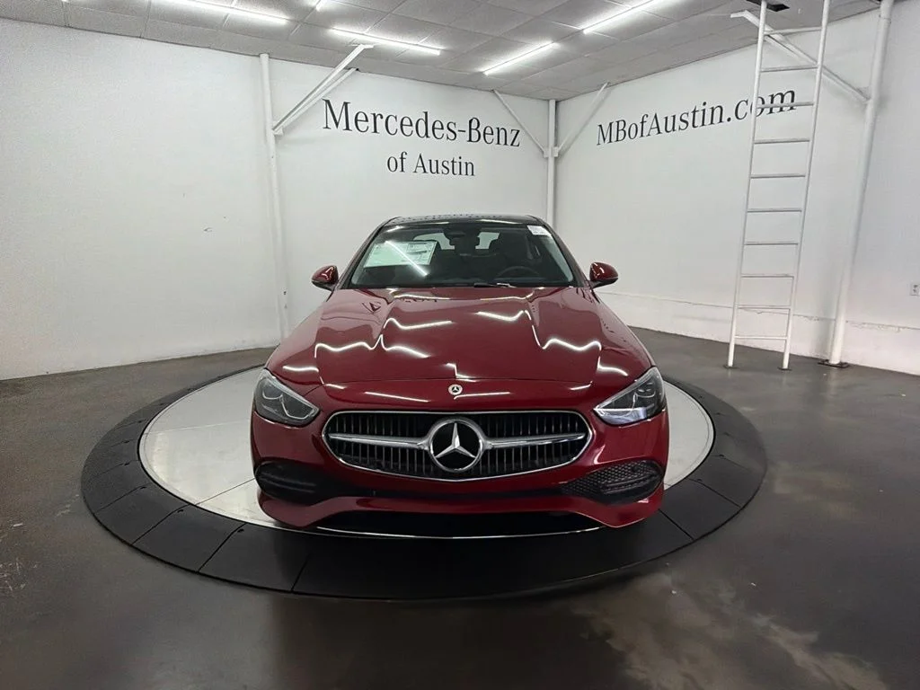 New 2026 Red Mercedes-Benz C 300 image 2