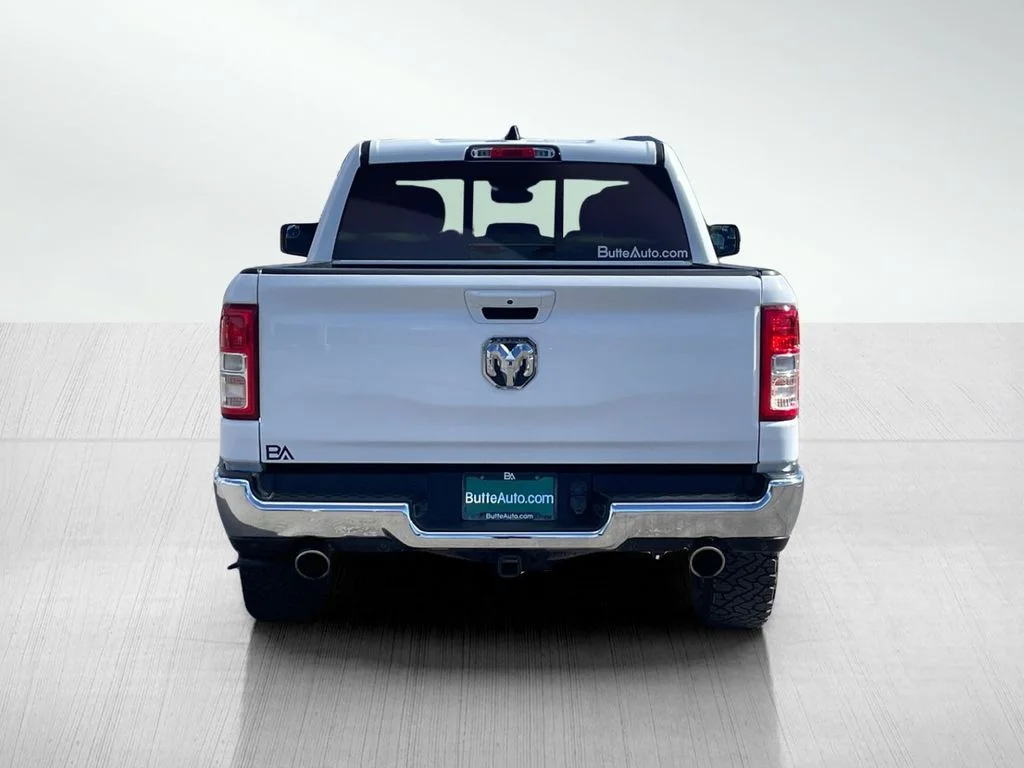 Used 2022 Bright White Clearcoat Ram Big Horn image 4