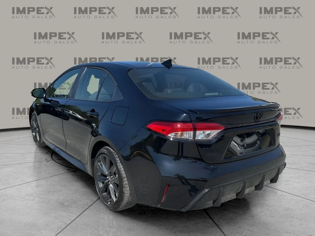 Used 2025 Black Toyota SE image 3
