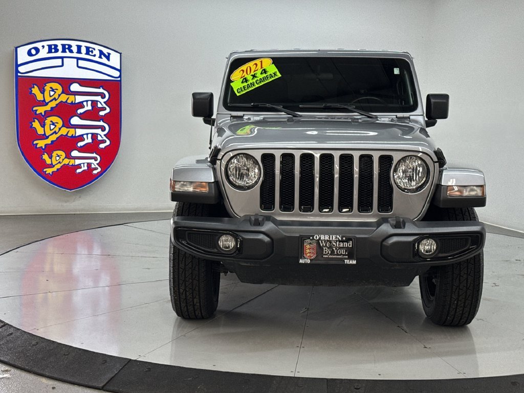 Used 2021 Billet Silver Metallic Jeep Unlimited Sahara Altitude image 10