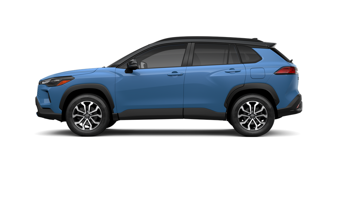 New 2026 Cavalry Blue with Jet Black roof Toyota Hybrid SE image 5