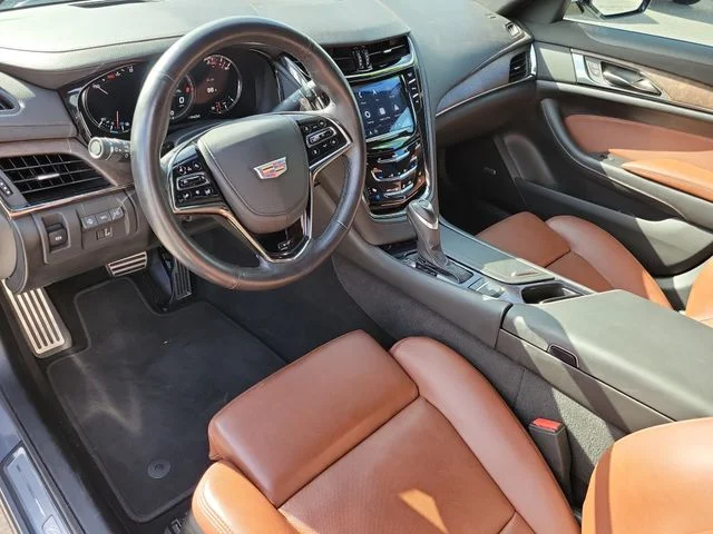 Used 2019 Gray Cadillac 3.6L Twin Turbo V-Sport Premium Luxury image 23
