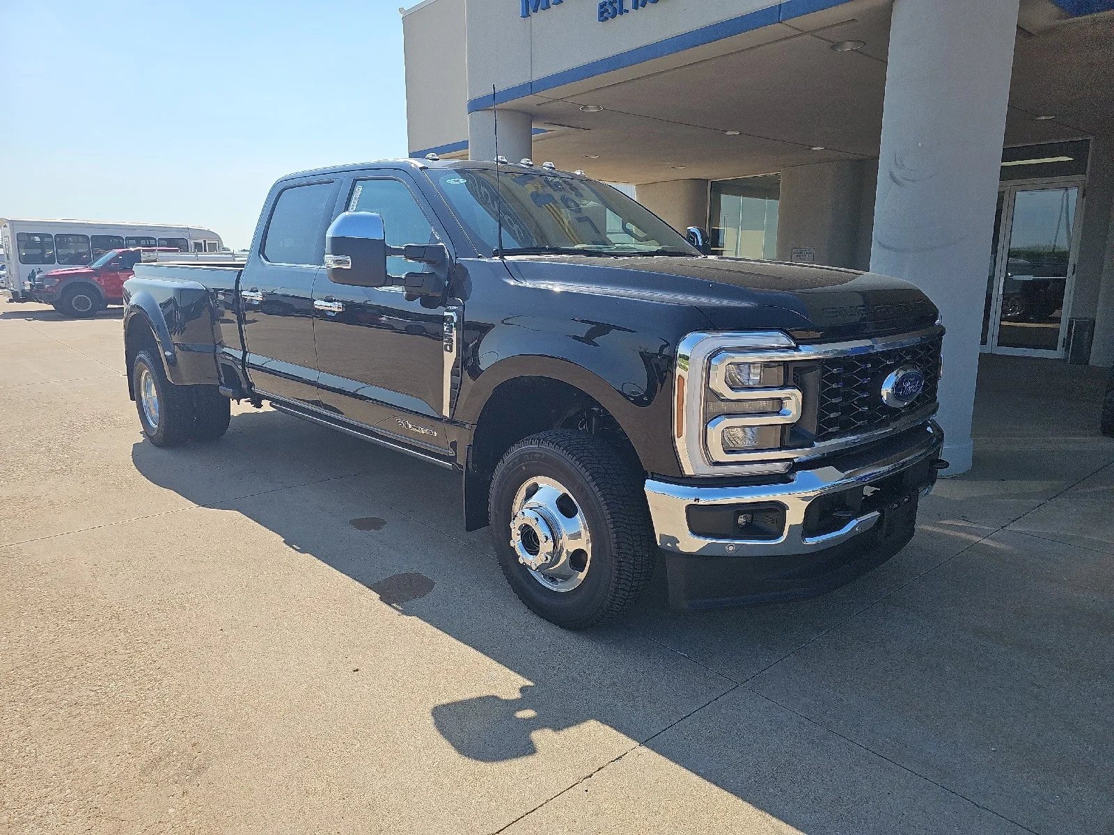 New 2026 Agate Black Metallic Ford F-350® Lariat® image 2