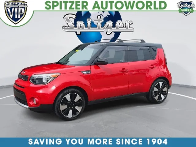 Used 2018 Red Kia Plus image 4
