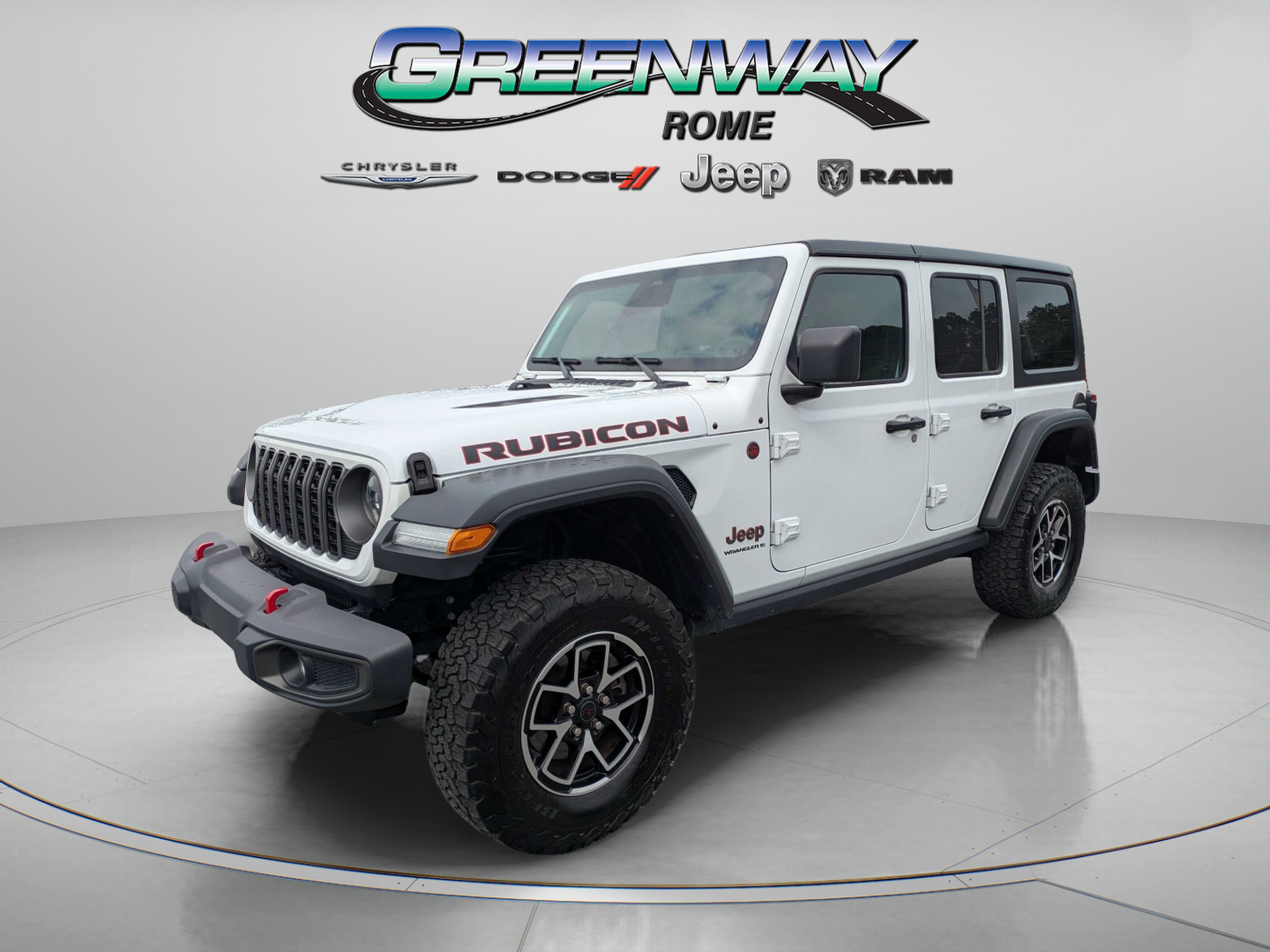 Used 2026 Bright White Clearcoat Jeep Rubicon image 4