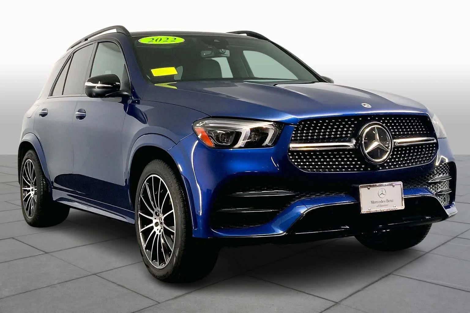 Certified Used 2022 Brilliant Blue Metallic Mercedes-Benz GLE 350 image 5