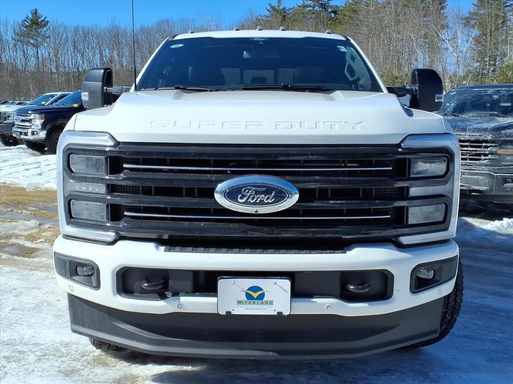 New 2026 Star White Metallic Tri-Coat Ford F-350® Platinum® image 3
