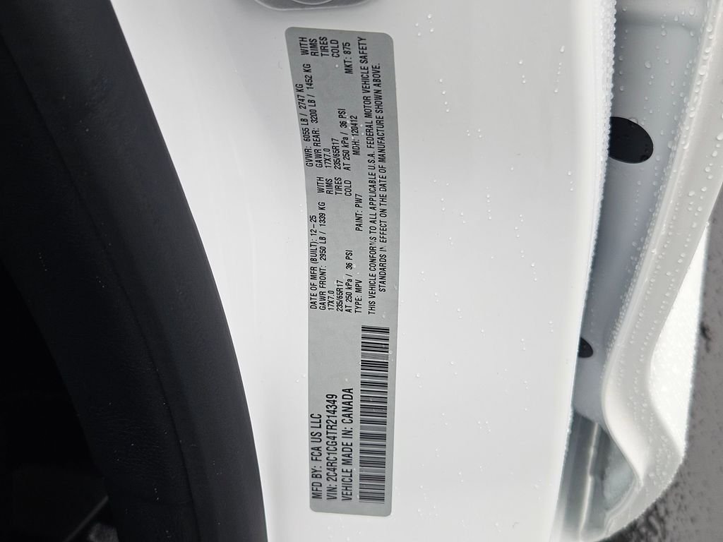 New 2026 Bright White Clear-Coat Exterior Paint Chrysler LX image 42