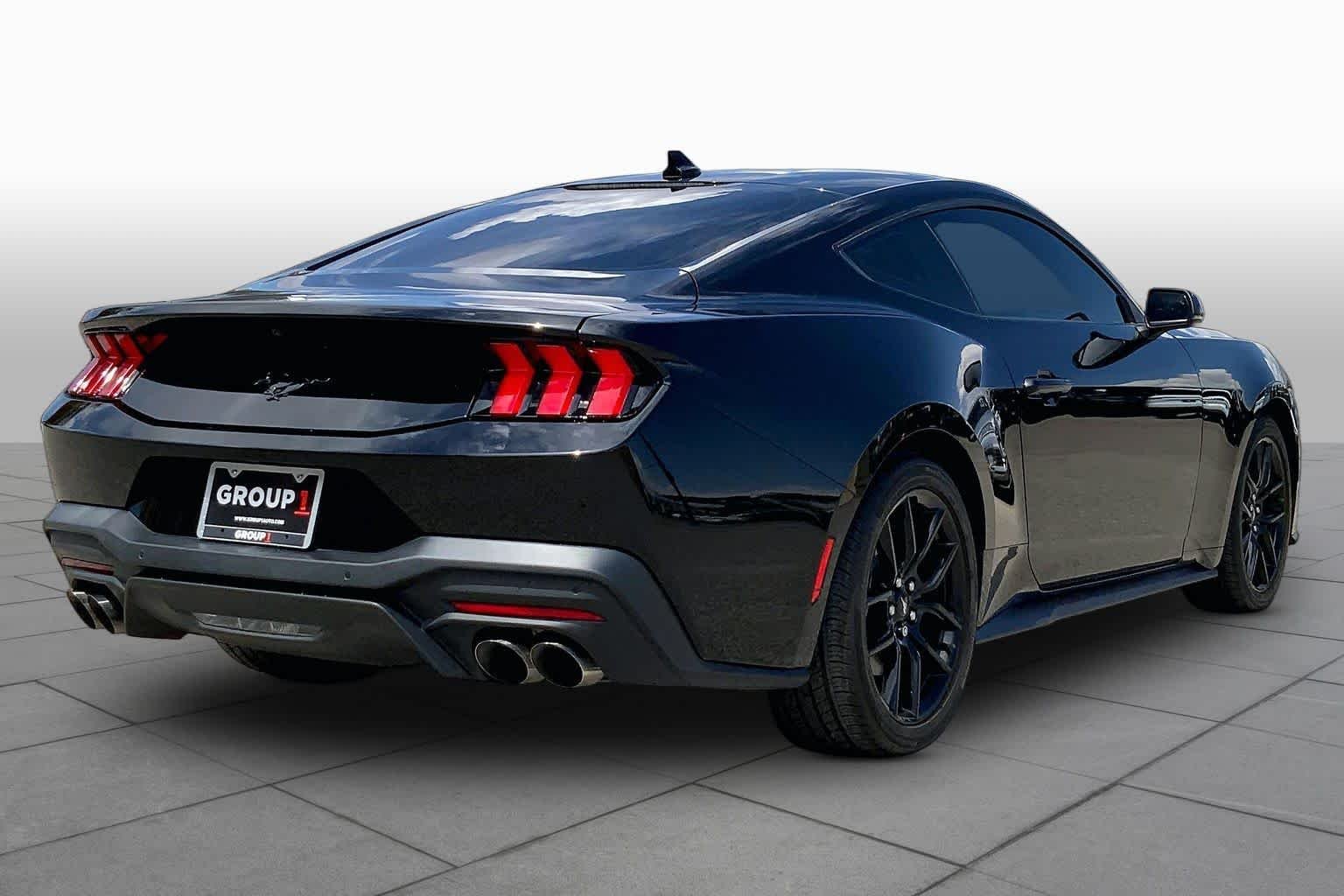 Used 2024 Shadow Black Ford EcoBoost Premium image 12