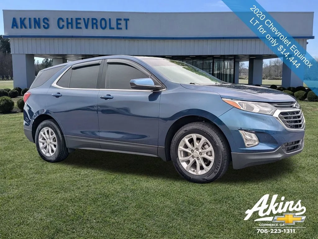Used 2020 Chevrolet Equinox LT with VIN 3GNAXKEV9LL135928 for sale in Commerce, GA