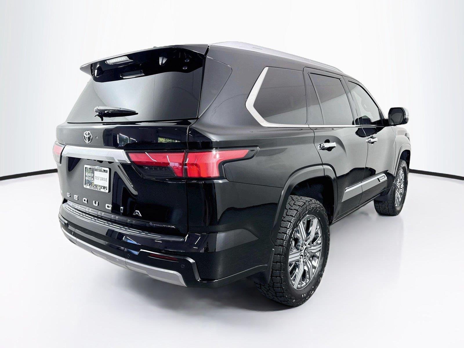 Used 2025 Midnight Black Metallic Toyota Capstone image 2