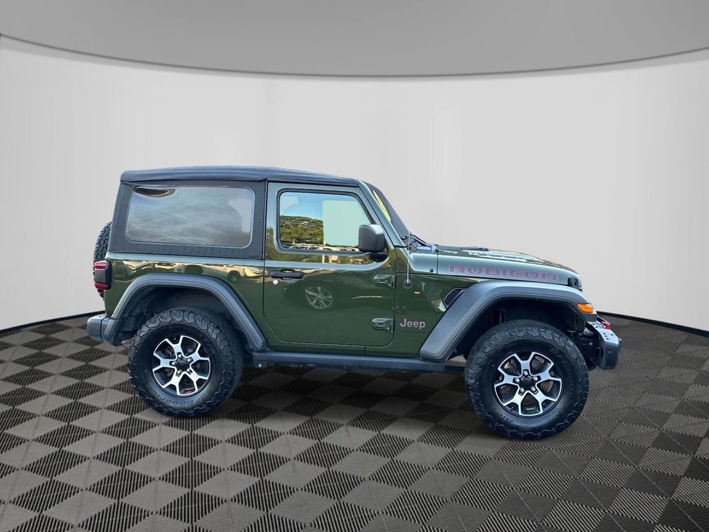 Used 2021 Green Jeep Rubicon image 8