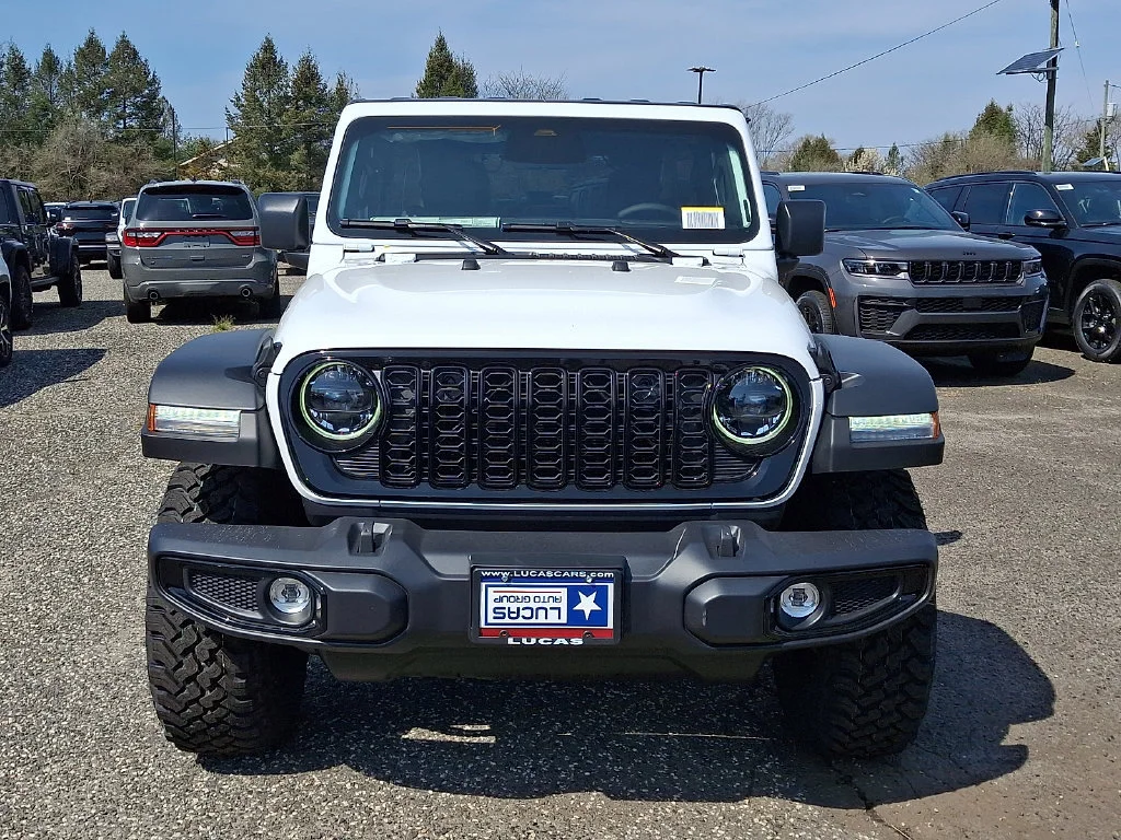 New 2026 Bright White Clear-Coat Exterior Paint Jeep Willys image 2