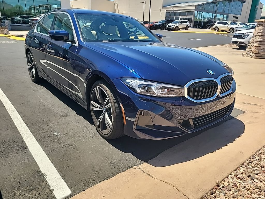 Certified Used 2024 Blue BMW 330i image 2