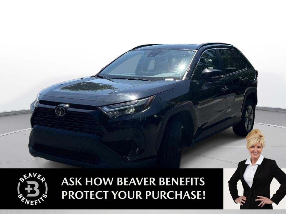 Used 2025 Midnight Black Metallic Toyota XLE image 1