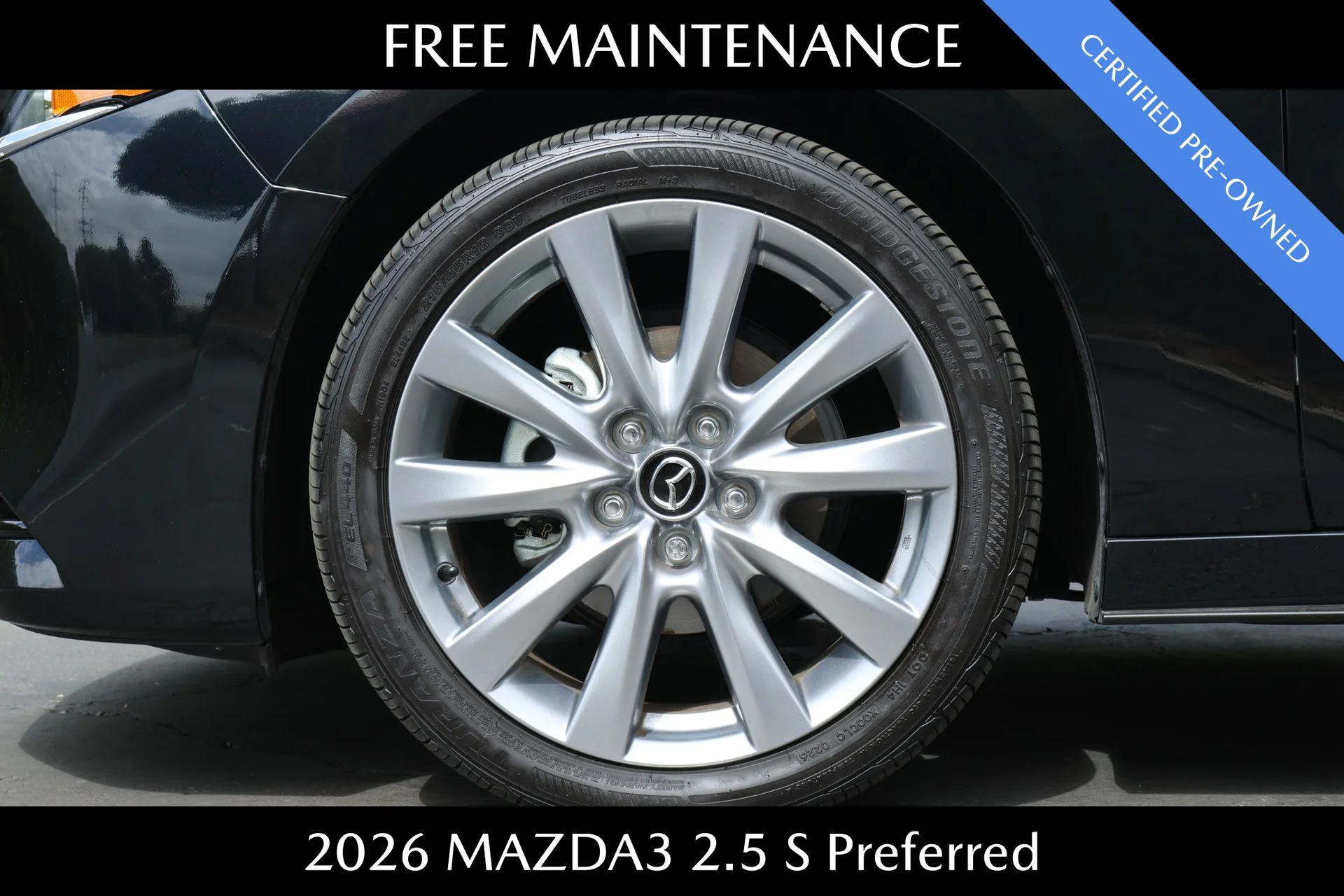 Certified Used 2026 Black Mazda 2.5 S Preferred image 5