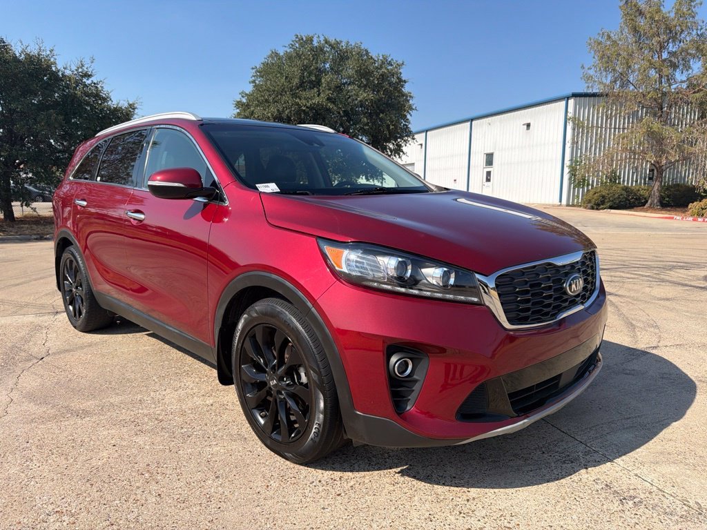Used 2020 Red Kia EX image 2