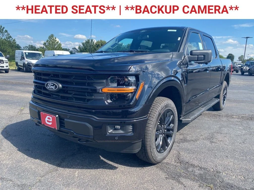 New 2026 Agate Black Metallic Ford XLT image 3