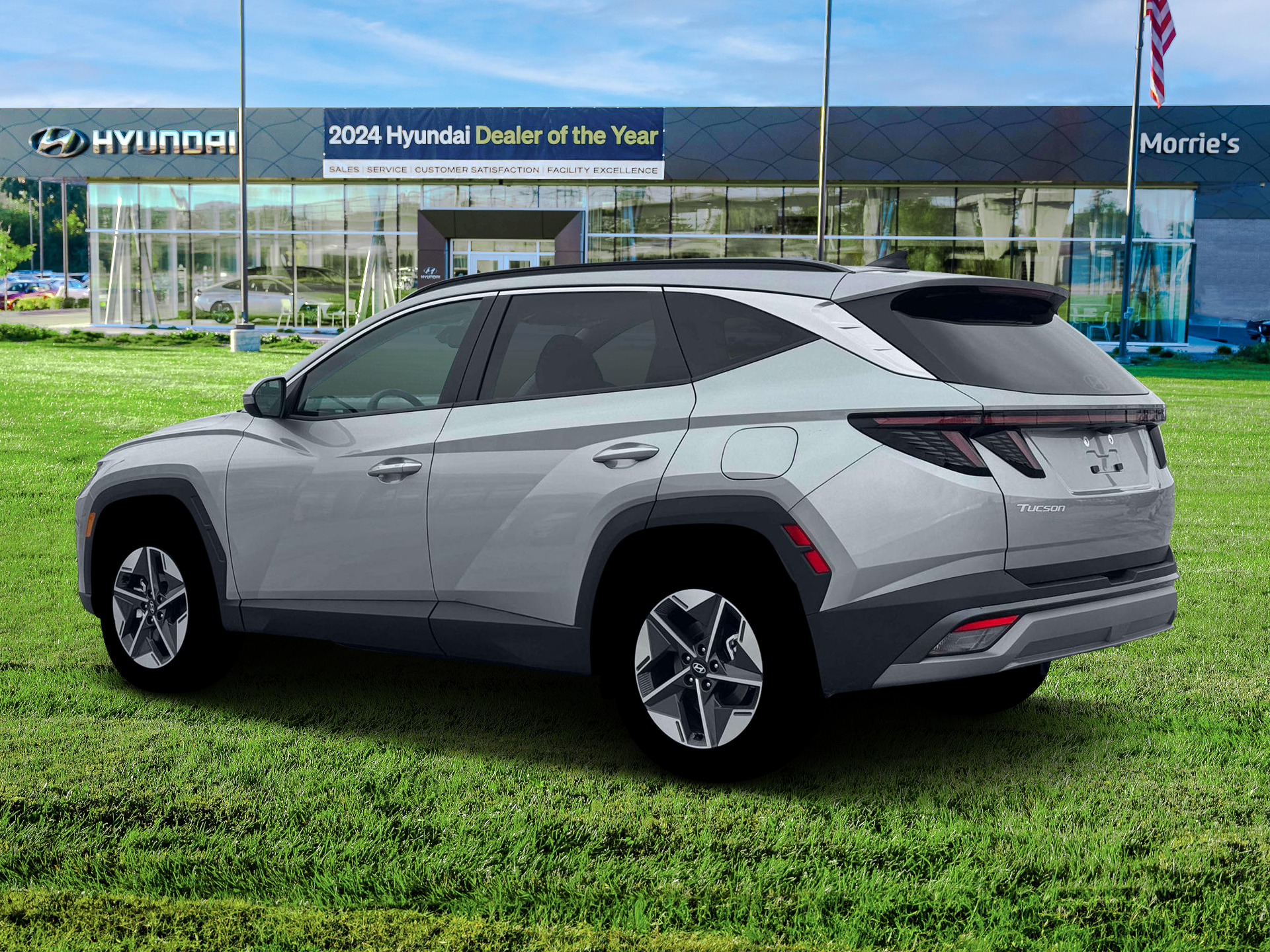 New 2026 Shimmering Silver Hyundai SEL Premium AWD image 4