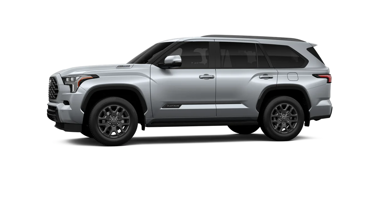 New 2026 Celestial Silver Metallic Toyota Platinum image 3