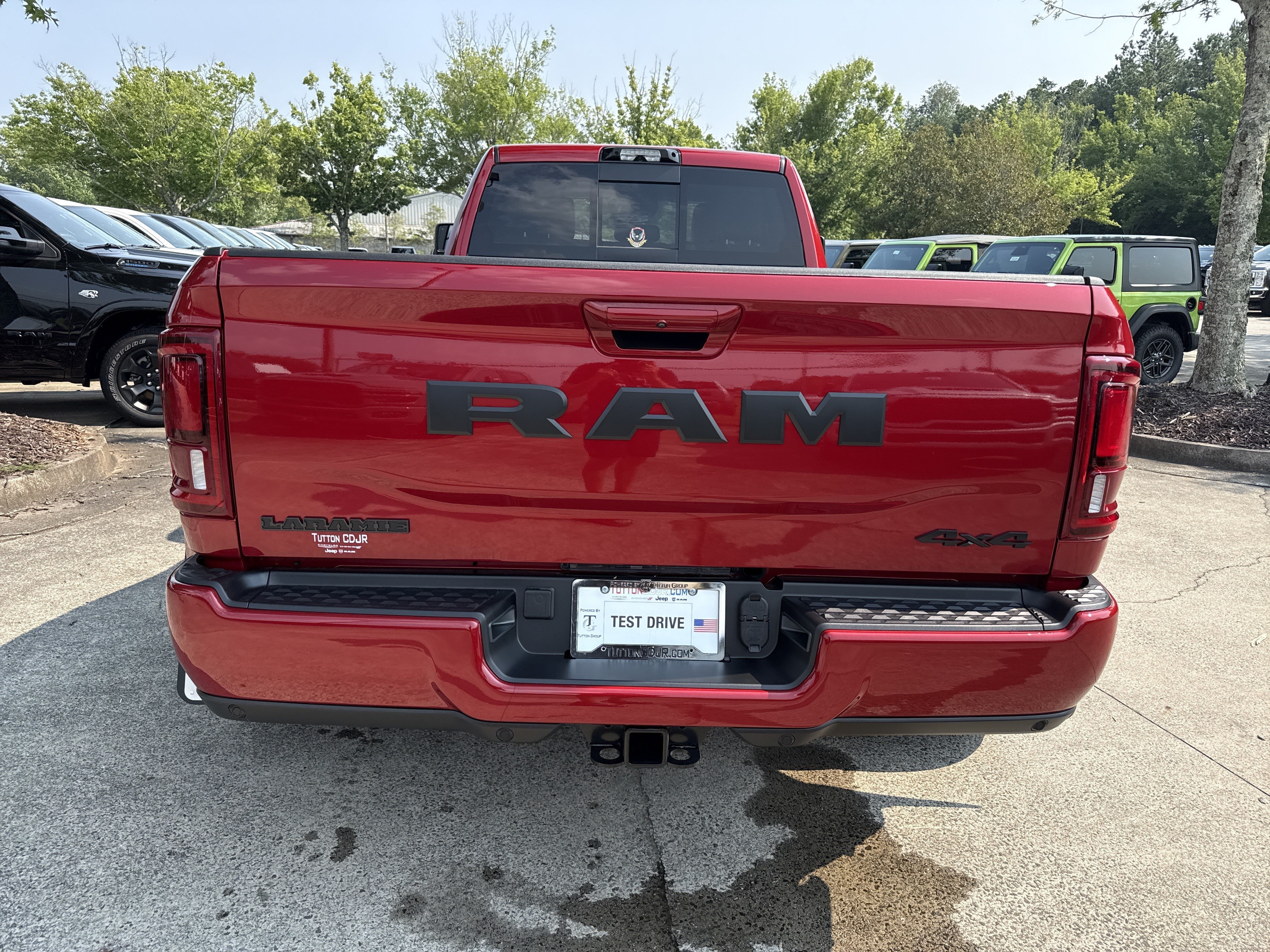 New 2026 Molten Red Pearlcoat RAM Laramie image 6