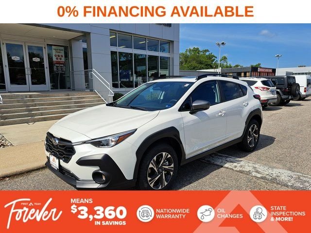 New 2026 CRYSTAL WHITE PEARL Subaru Premium image 2