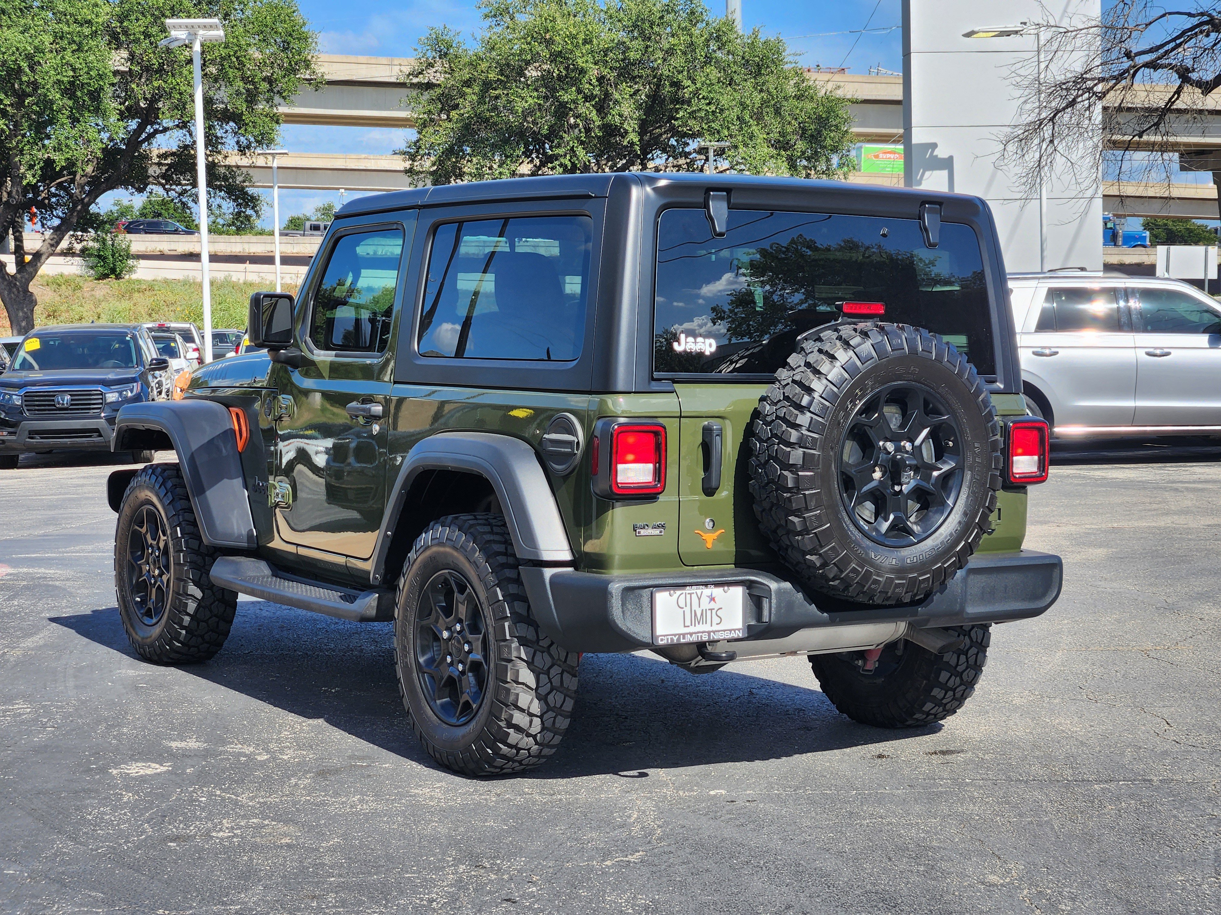 Used 2023 Sarge Green Clear Coat Jeep Willys Sport image 5