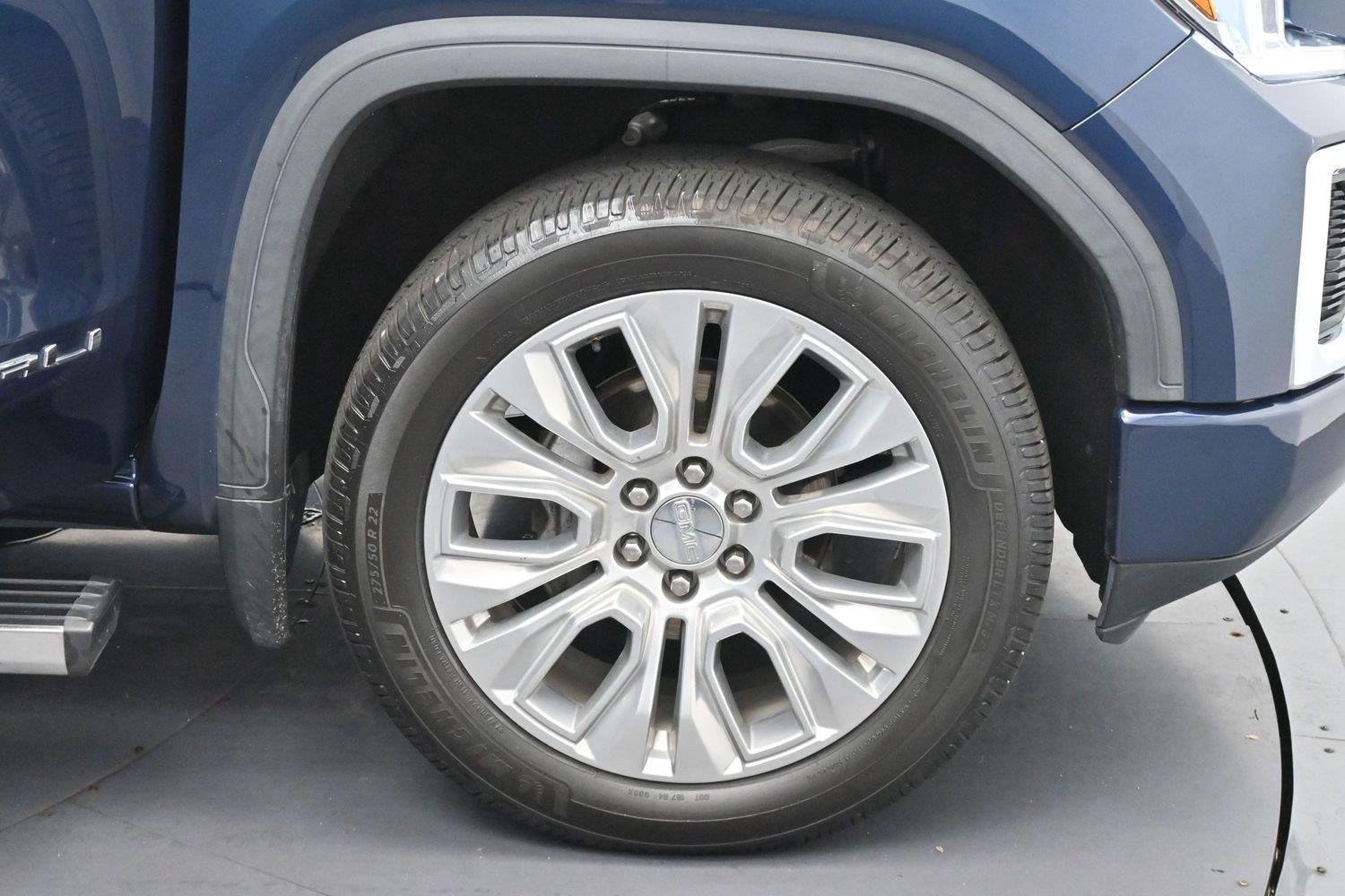 Used 2022 PACIFIC BLUE METALLIC GMC Denali image 35