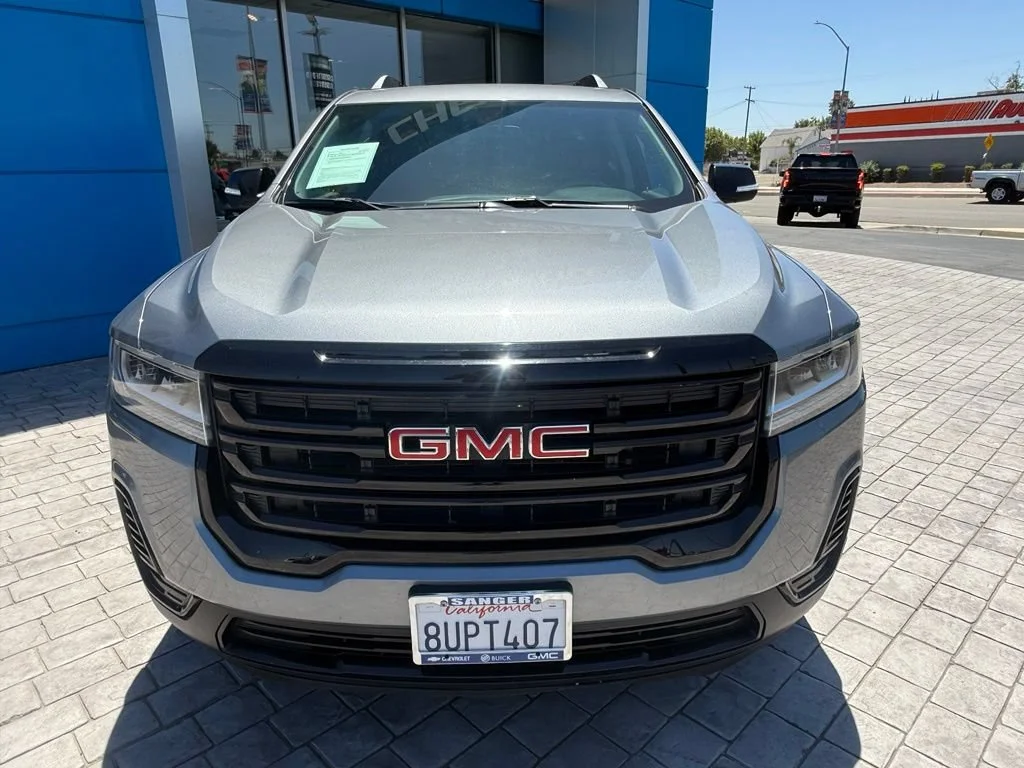 Used 2021 SATIN STEEL METALLIC GMC SLE image 3