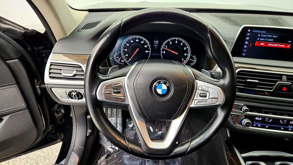 Used 2018 Black Sapphire Metallic BMW 740i xDrive image 14
