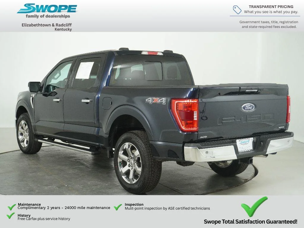 Certified Used 2023 Blue Ford XLT image 7