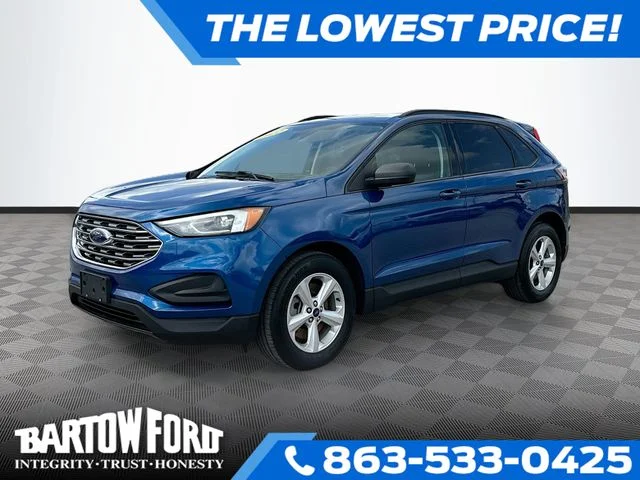 Used 2022 Blue Ford SE image 1